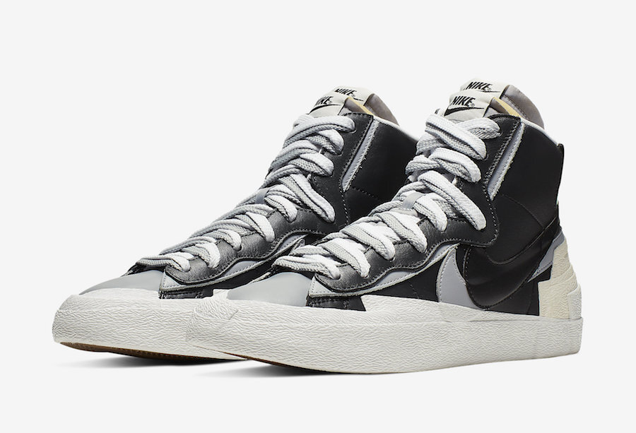 Nike Blazer Mid Sacai Black Grey BV0072-002