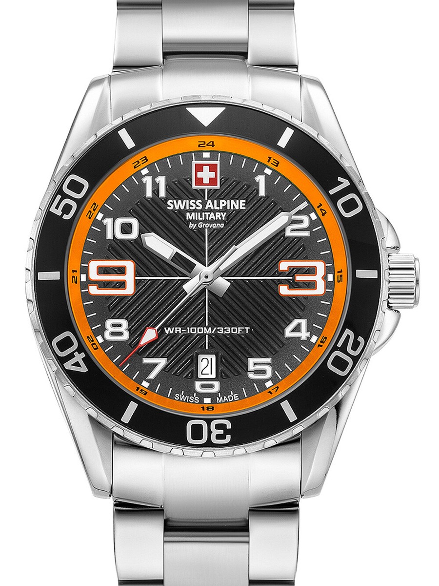 Swiss Alpine Military Raptor Mens Watch 42mm 10ATM