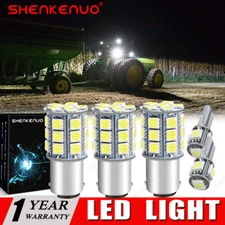 Front &Rear BRIGHT LED Light bulbs for John Deere 316 318 322 332 420 430 655 Y1