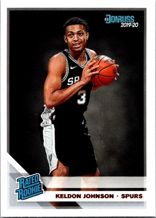 2019-20 Panini Donruss - Rated Rookie Keldon Johnson #227 (RC)