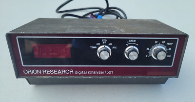 ORION RESEARCH Laboratory Digital Ionalyzer Model 501 Tested and Working