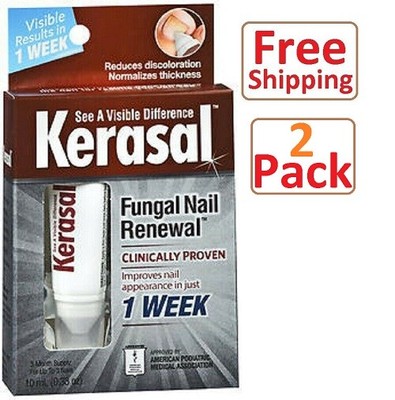 NEW KERASAL Fungal Nail Renewal Cream Tube 10mL .33 oz Always Fresh