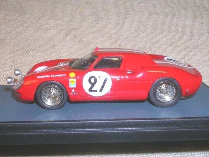 FERRARI 275 LM FILIPPINETTI 24 H. LE MANS 1965 SPOERRY ANNECY MINIATURES 1/43 - Immagine 4 di 4
