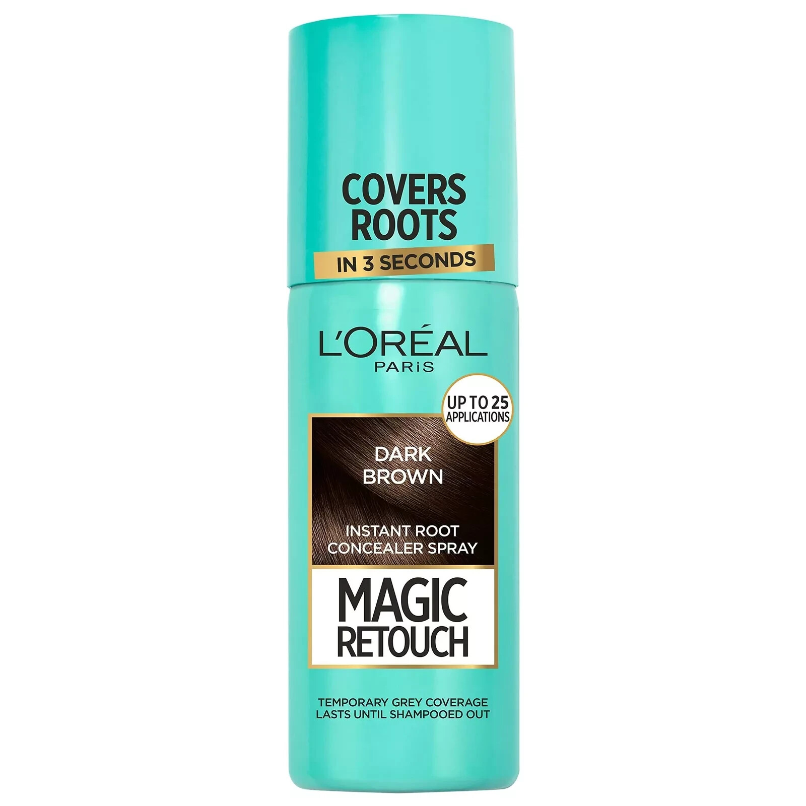 2xL'Oréal Magic Retouch Instant Root Concealer  75 ml Dark Brown