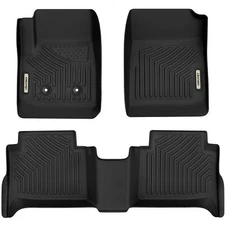 Floor Mats Liners for 2015-2022 Chevy Colorado GMC Canyon Crew Cab All-Weather