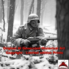 8x10 Original AI-Generated Fine Art Prints - Limited Edition Artist Signed - 049