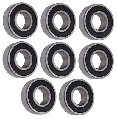 (8 Each) 6202-2RS-5/8 6202LLU10 202PP10 Sealed Radial Ball Bearing 0.625''X35X11