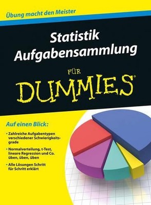 Statistik Aufgabensammlung fr Dummies by Wiley (German) Paperback Book