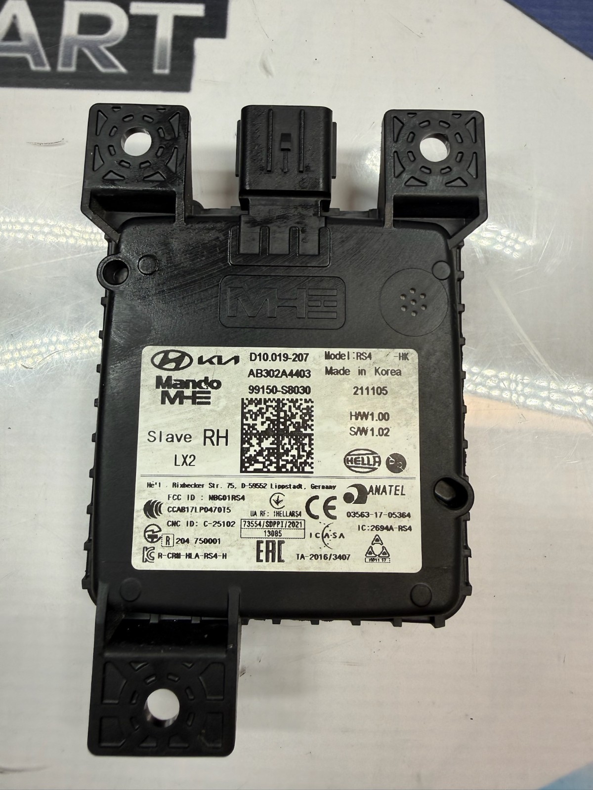 2020-2022 HYUNDAI PALISADE RIGHT REAR BLIND SPOT RADAR SENSOR 99150-S8030 OEM