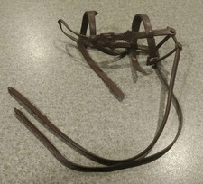 1960's-70's Marx Johnny West Brown Bridle Bit 2 Reins Nice Cond Intact 2