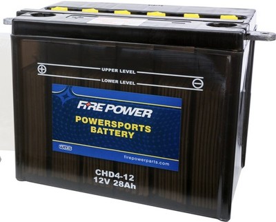 WPS Fire Power CHD4-12 Battery Harley Davidson Electra Glide/Tour Glide CHD4-12
