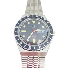 Import duty included for US buyers Timex Quartz Analog Watch Stainless Steel Bl