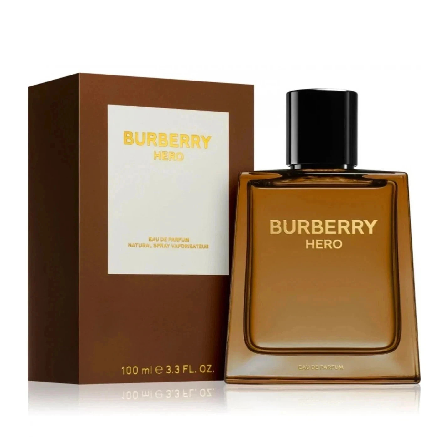 Burberry Hero for Men Parfum Eau de Parfum Spray Cologne 3.3oz 100ml New Sealed