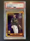 POP 1! Paul Skenes 2025 Topps Chrome Silver Pack PURPLE REFRACTOR #7/75 PSA 10!