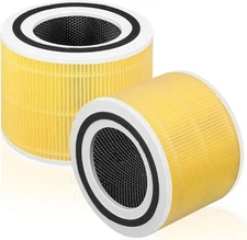 iSinlive Core 300/Core300-P Pet Care Replacement Filter Air Purifier Yellow