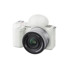 Sony ZV-E10 Mirrorless Camera E PZ 16-50mm F3.5-5.6 OSS Lens White 
