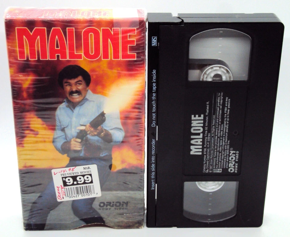 SMOKEY AND THE BANDIT Malone DELIVERANCE 3 Burt Reynolds VHS Video Tapes OOP - Image 2 of 4