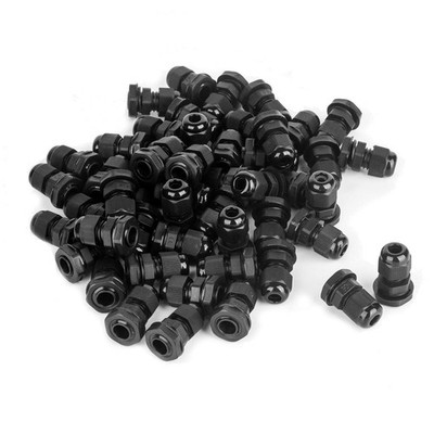 AMPELE Cable Gland 100 Pack PG13.5 Waterproof Adjustable (100-Pack)