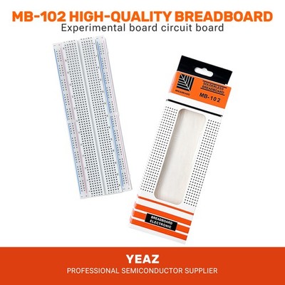Circuit Board MB-102 - High Quality Breadboard, Color Strip 1655510mm Experiment