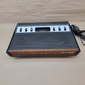 Atari Tele-Games  2600 Home Console W/ Controllers & Games  No Power Cable 