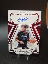 2023-24 Panini Flawless #RAU-OMP Olivier Maxence Prosper Rookie Auto Ruby /15