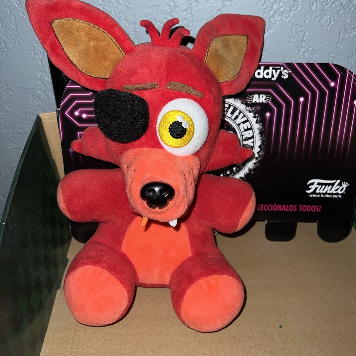 First Edition Five Nights At Freddy's Foxy Plush Sanshee 2015 FNAF