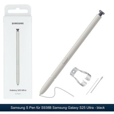 Original Samsung S Pen Eingabestift für Galaxy S25 Ultra EJ PS938B in Black