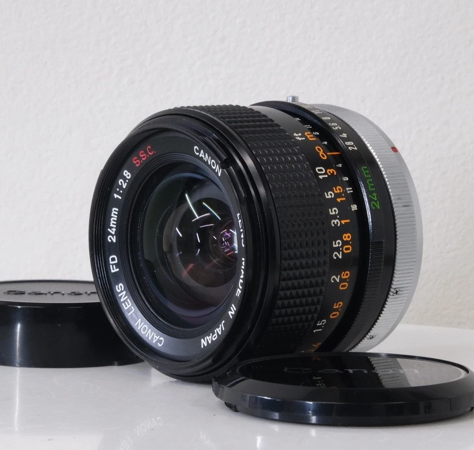 25+ Canon FD f/2.8 Camera Lenses 24mm Focal for sale | Updated Oct