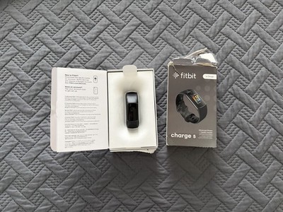 Fitbit Charge 5 Advanced Fitness Health Trackers, Black, FB421BKBK