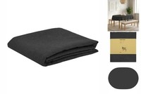 Tischdecke Oval Dunkelgrau 130X180 Cm