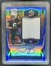 2024 Certified Javon Baker Freshman Fabric Mirror RC Patch Blue Auto #/99