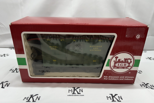 LGB 33050 WP&Y Royal Mail Baggage Car G Scale New in Box - Picture 7 of 8