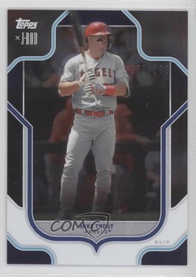 2023 Topps X J-Rod Silver Foil 53/199 Mike Trout #15 fm0