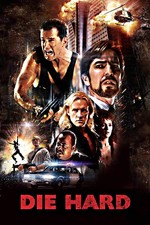 DIE HARD 1988 BRUCE WILLIS CHRISTMAS Movie Poster MADE IN USA #2