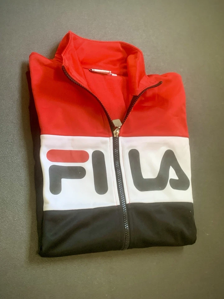 Felpa Fila Size M Tricolore Nuova - Imagen 4 de 4
