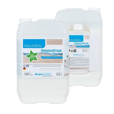 Berger-Seidle AquaSeal GreenStar - Premium 2K PU-Parkettlack