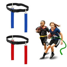 Verstellbarer American Football Gürtel mit Flaggen für Training und Spiel