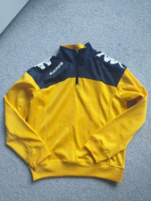Kappa yellow tracksuit jumper size 14 years