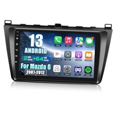  2 64G  Android 13 Car Stereo for Mazda 6 2007-2012 with 4 Core  2GROM 64GRAM