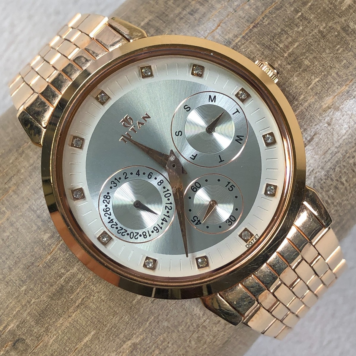 Titan Edge Gold Watch Price Price 4450/- DM To Brand/Model 