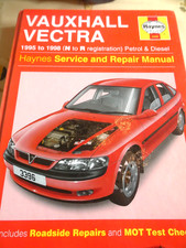 Haynes Vauxhall Vectra Service Manuel 1995 To 1988