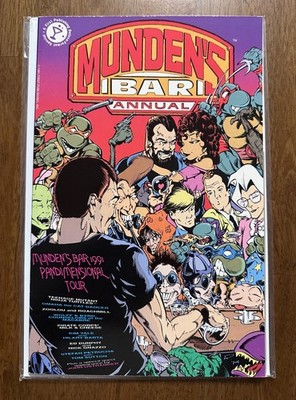 MUNDEN'S BAR ANNUAL Teenage Mutant Turtles Omaha Cat Dancer 1991