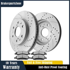 Front Brake Rotors And Pads For Chevrolet Avalanche Silverado 1500 Tahoe Brakes