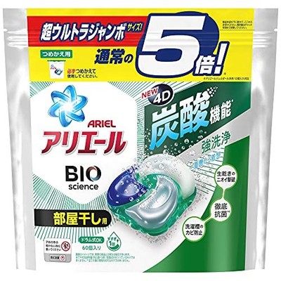 Arie-le Gelball 4D Detergency that can be repelled by carbonic acid function For