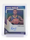 KAM JONES 2025-26 PANINI BASKETBALL ROOKIE PEN PALS AUTO #PP-KAM PACERS Q4568