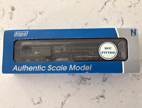 Dapol Calibre N Britannia BR Alfred the Great 70009 DCC Licitación Equipada 2S-017-002D | Condition: Used
