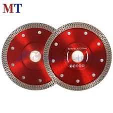 5" Cutting Diamond Saw Blade Red For Porcelain Tile Granite Marble Stone Ceramic