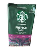 Starbucks, French roast, Dark Caramel and Sweet Smoke 12 oz