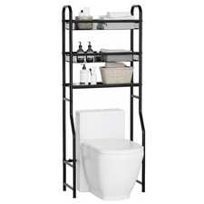 Over The Toilet Storage, 3-Tier Metal Bathroom Shelves, Freestanding Over The...