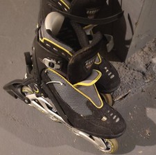 Rollerblade TRS Men's Inline Skates EU 43 Adult Black and Yellow Stylish Design